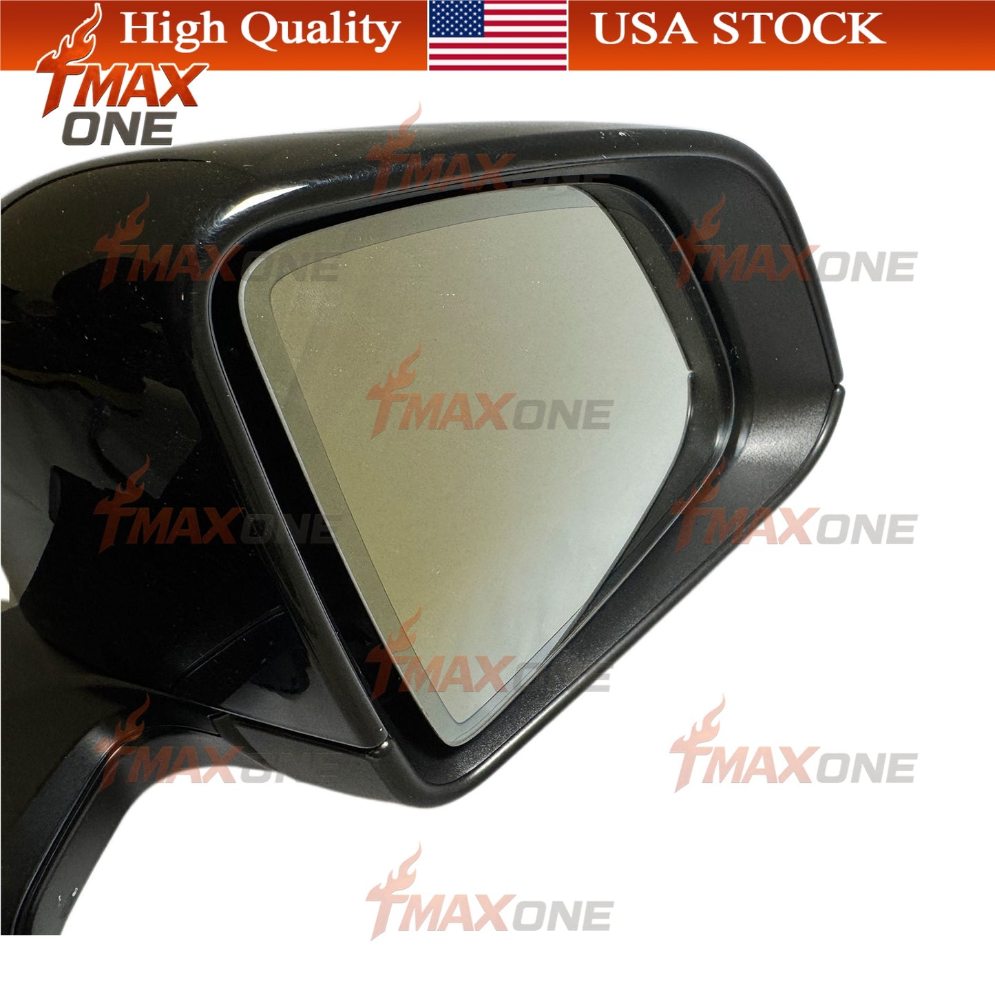 Tmaxone Black Right Side Mirror With Anti-Glare for Tesla Model Y 20-2023 1594112-00-C - Image 5