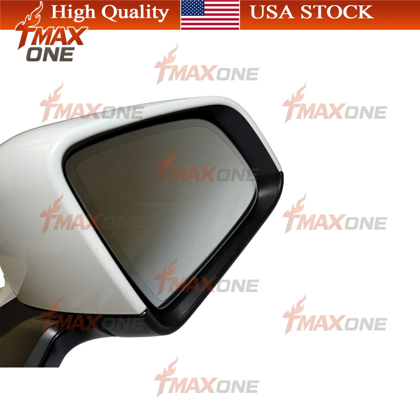 Tmaxone White Right Side Mirror With Anti-Glare for Tesla Model Y 20-2023 1594112-00-C - Image 5