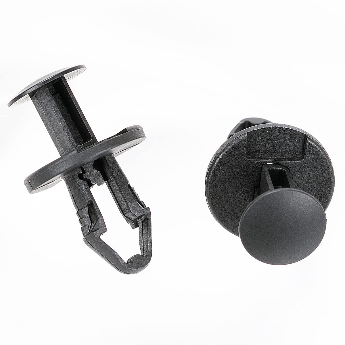 PUSH PULL RIVET - 8MM - 5 - 7 GRP - NYLON - BLK for Model 3/Y/S/X