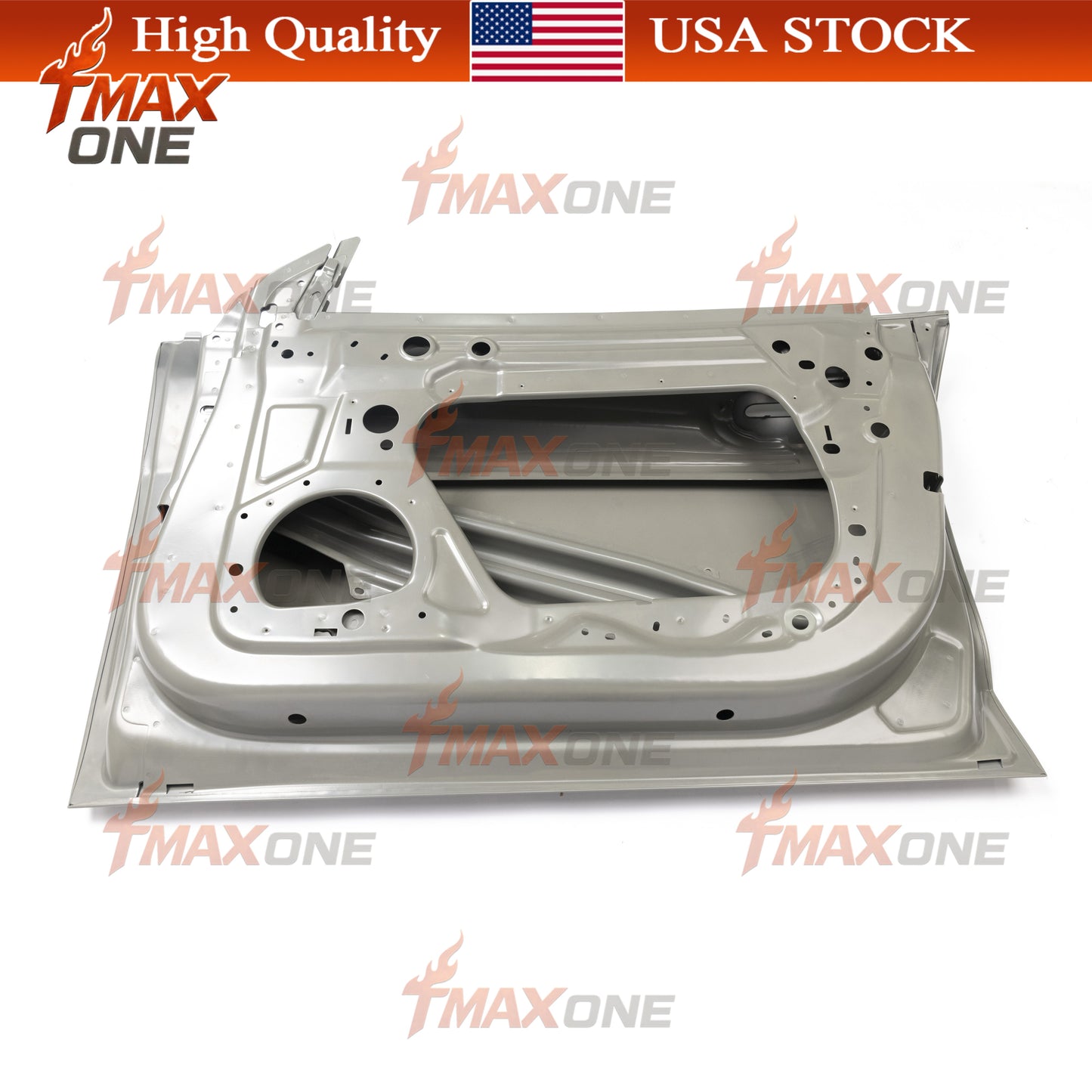 Tmaxone Front Right Passenger Side Door UNPAINTED for Tesla Model 3 2017-2023 1081420-E0-C - Image 6