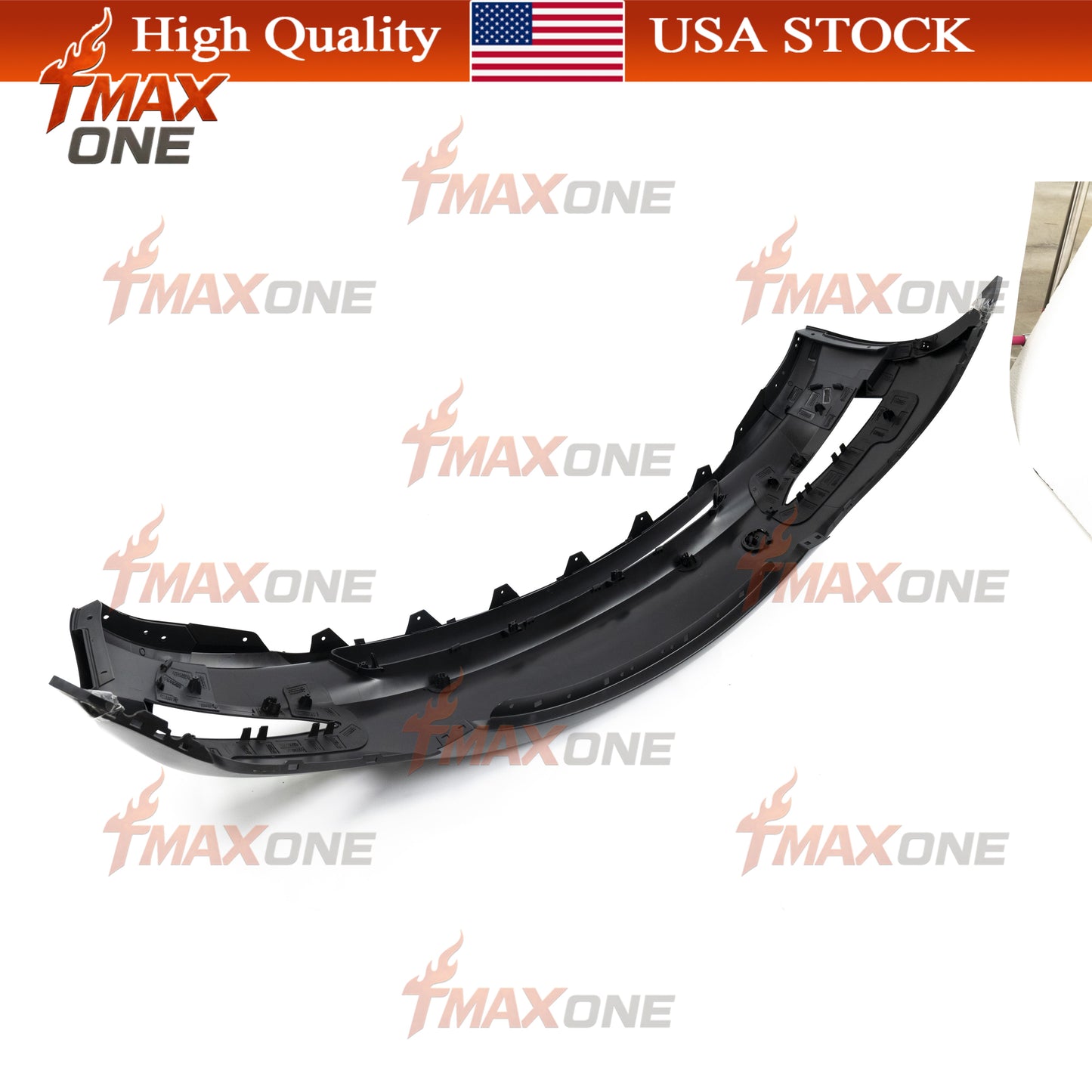 Tmaxone Front Bumper Fascia Unpainted with Parking Assist Brackets for Tesla Model 3 2017-2023 1916697-S0-A 1084168-S0-E - Image 6