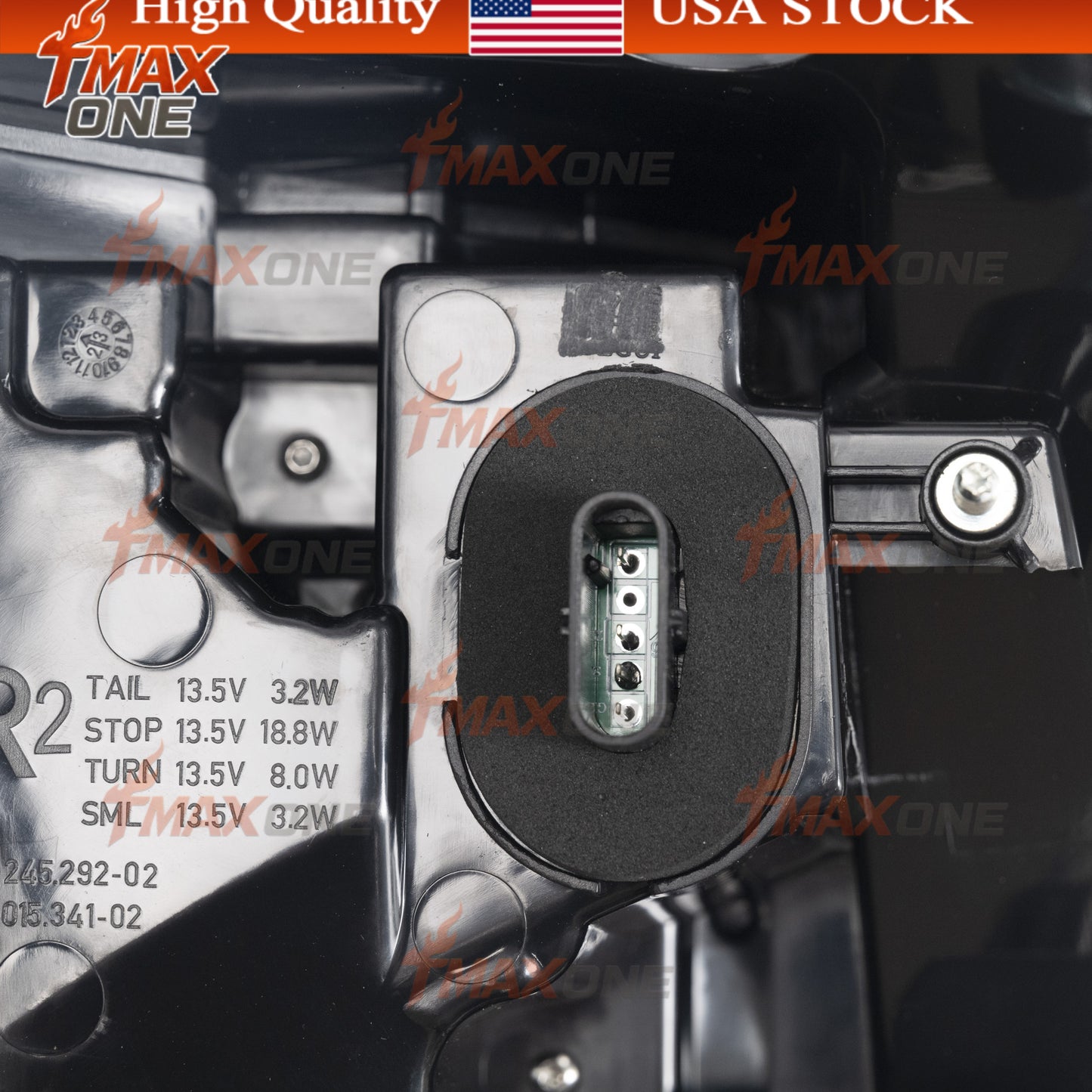 Tmaxone Tail Lamp Assembly Rear Bodyside Right Passenger Side for Tesla Model 3/Y 1502087-00-D 1077398-00-H - Image 5