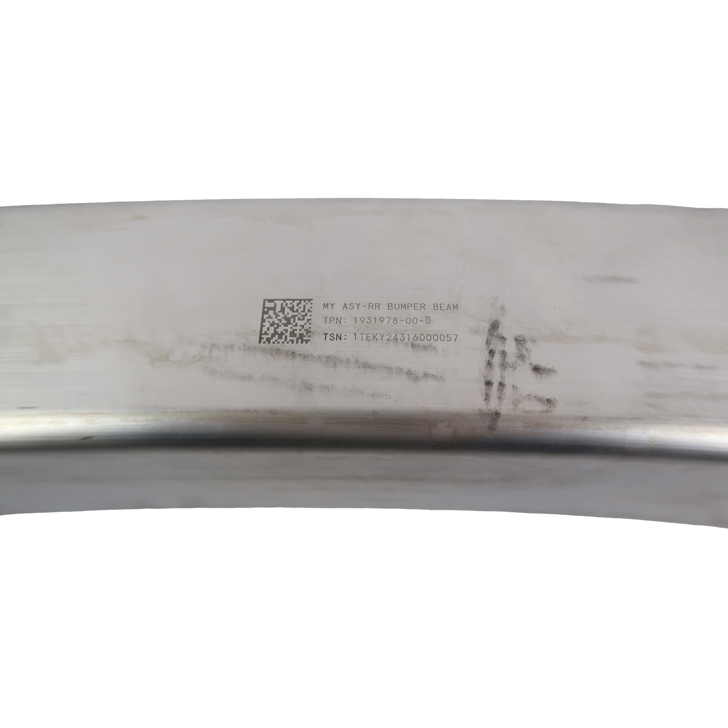 Opt OEM ASSEMBLY - STEEL REAR BUMPER BEAM for New Model Y