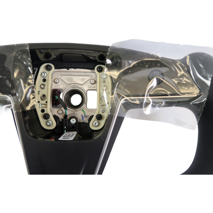 OEM Tesla Model S Model X Yoke Steering Wheel 1622612-00-H Plaid Mechanical Horn