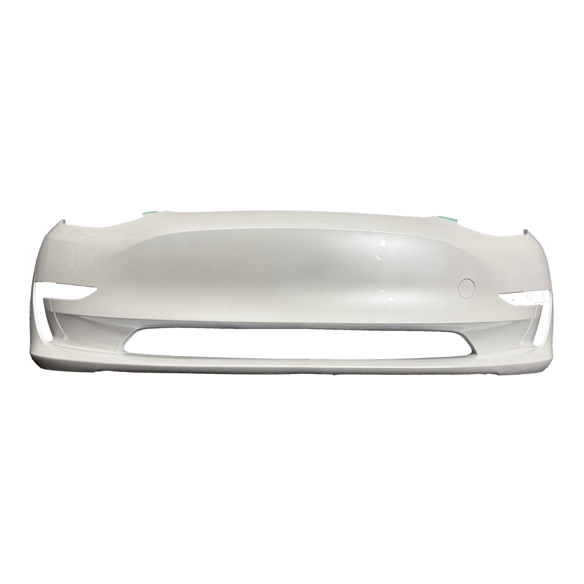 OEM Tesla Model 3 2020-23 Front Bumper Pearl White Without Parking Assist Brackets