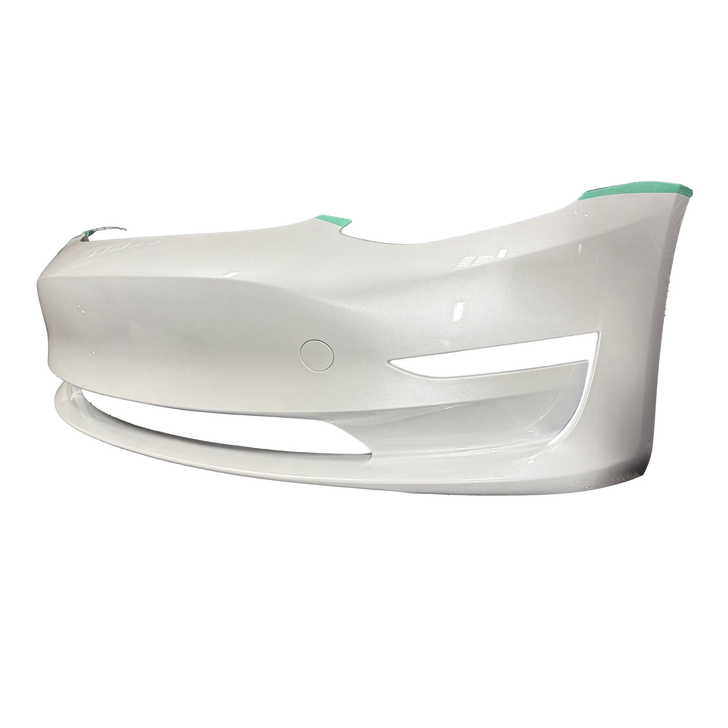 OEM Tesla Model 3 2020-23 Front Bumper Pearl White Without Parking Assist Brackets