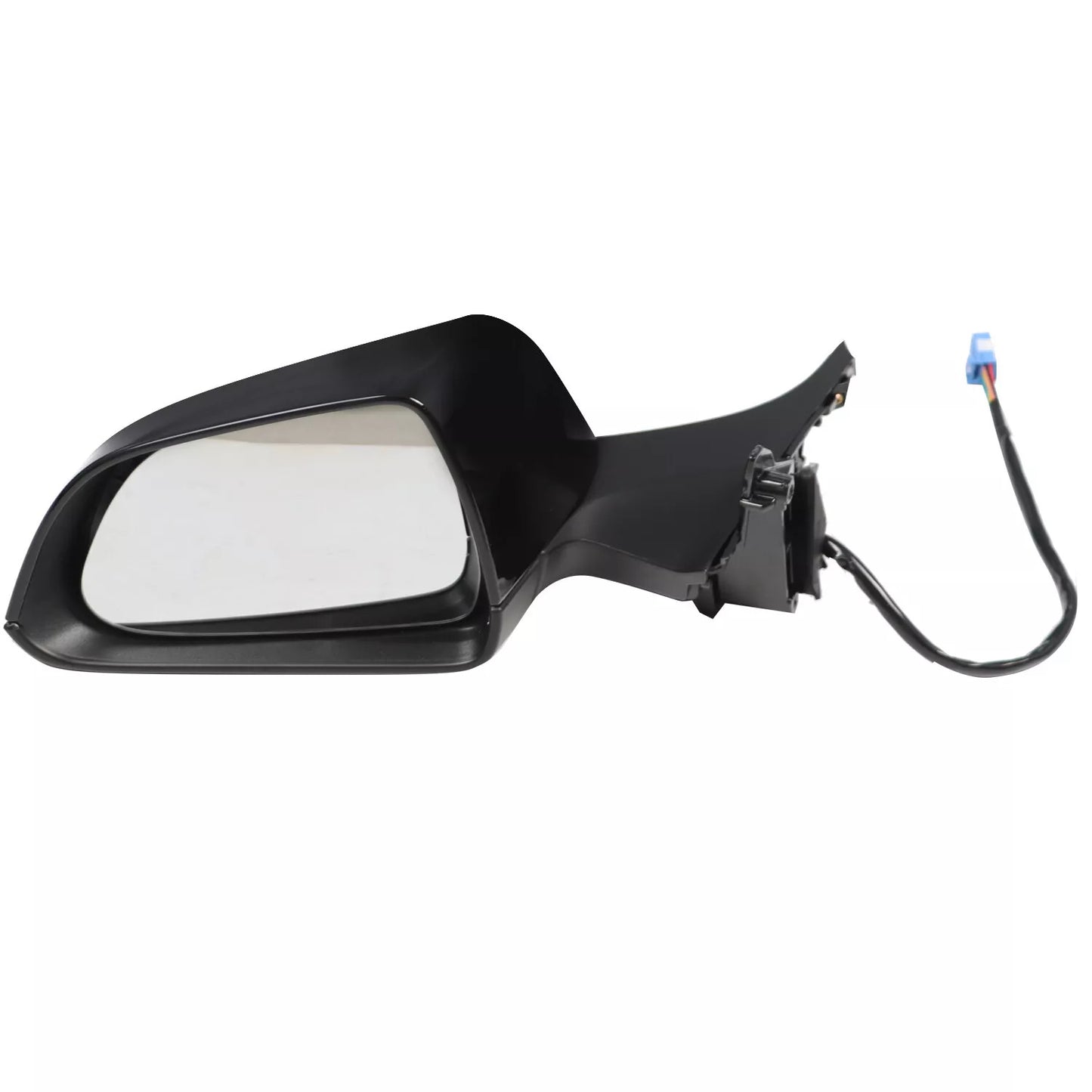 EXTERIOR MIRROR ASSEMBLY - PREMIUM - DOMESTIC - LEFT HAND - Black/White for Model 3 2017-2026
