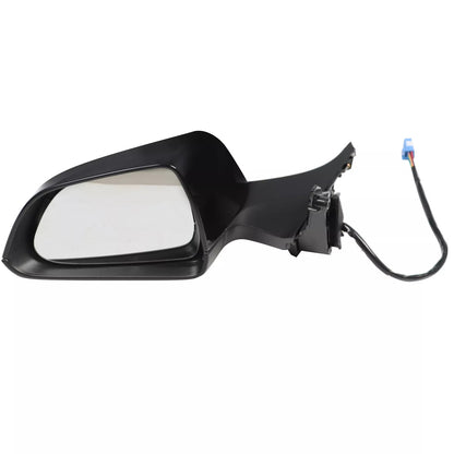 EXTERIOR MIRROR ASSEMBLY - PREMIUM - DOMESTIC - LEFT HAND - Black/White for Model 3 2017-2026