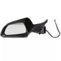EXTERIOR MIRROR ASSEMBLY - PREMIUM - DOMESTIC - LEFT HAND - Black/White for Model 3 2017-2026