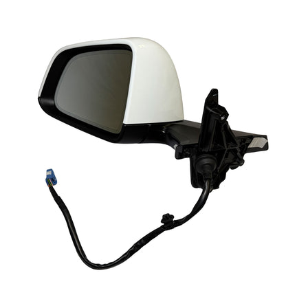 White Left Side Mirror With Anti-Glare for Tesla Model Y 20-2024 1594111-00-C