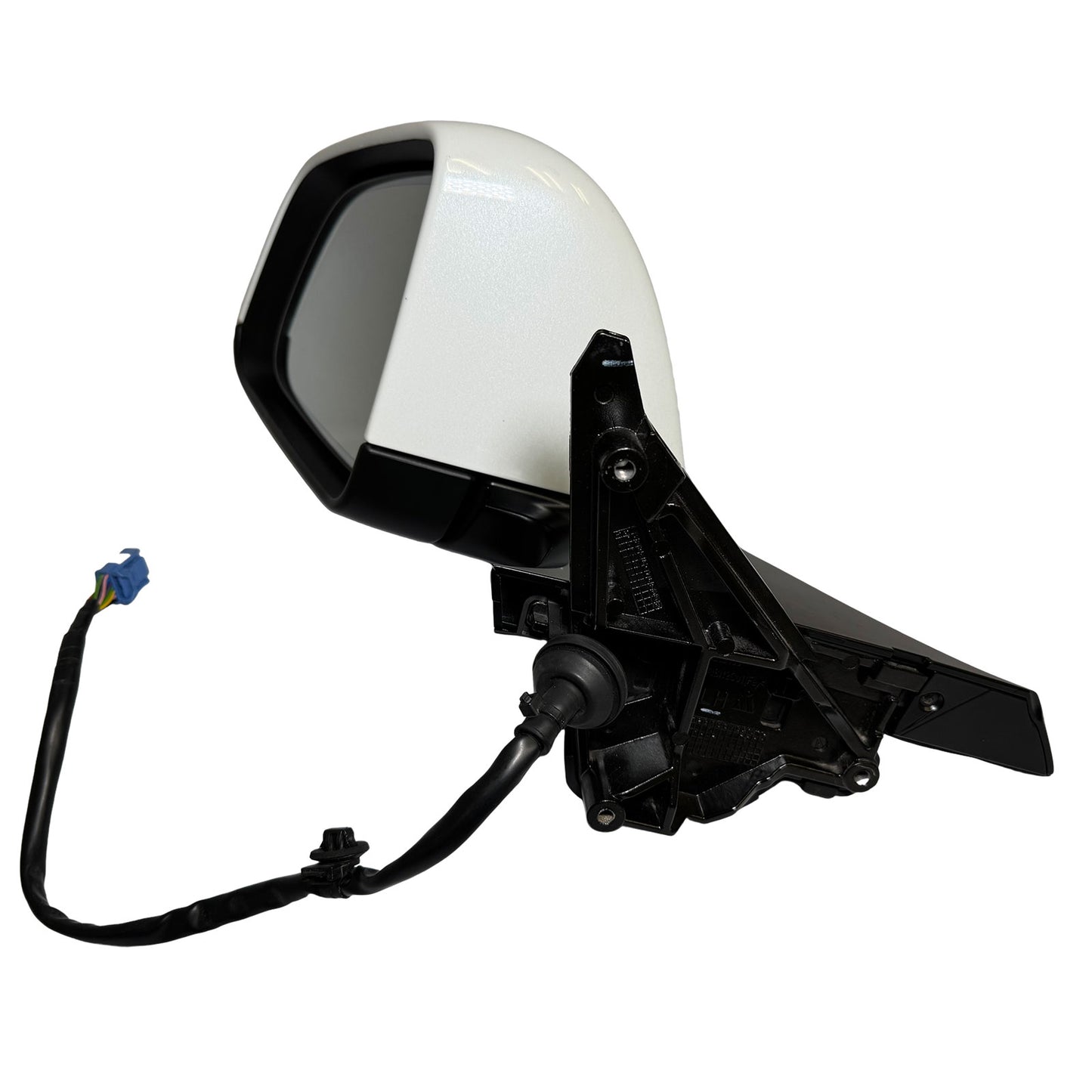 White Left Side Mirror With Anti-Glare for Tesla Model Y 20-2024 1594111-00-C