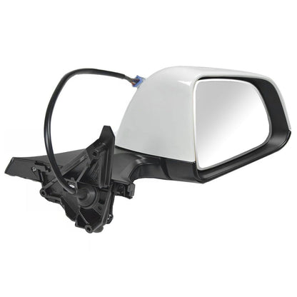 White Right Side Mirror With Anti-Glare for Tesla Model Y 20-2023 1594112-00-C