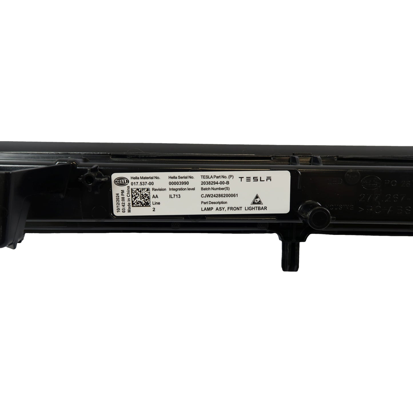 Opt OEM LAMP ASSEMBLY - FRONT LIGHTBAR for New Model Y