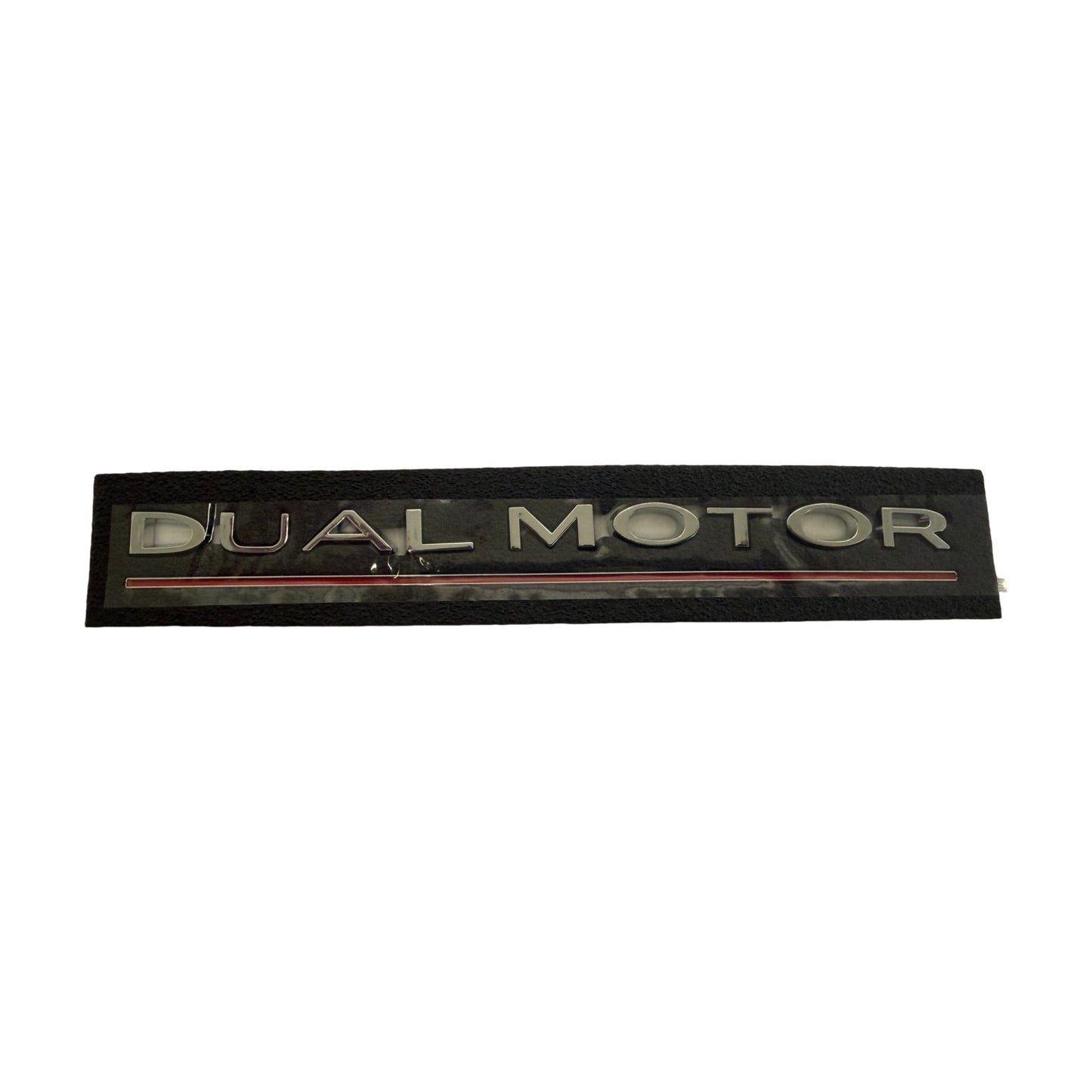 Tesla Dual Motor Rear Trunk Emblem Badge Model 3 Y S X Chrome New