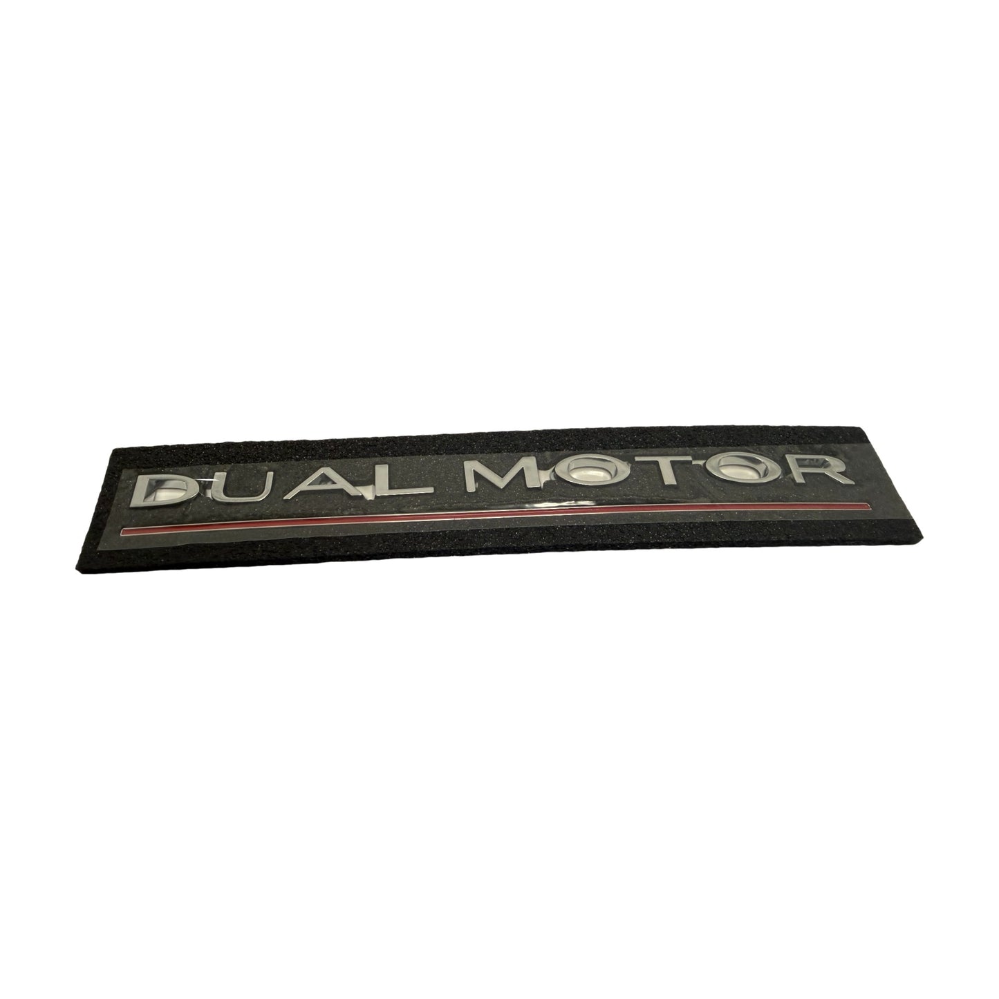 Tesla Dual Motor Rear Trunk Emblem Badge Model 3 Y S X Chrome New