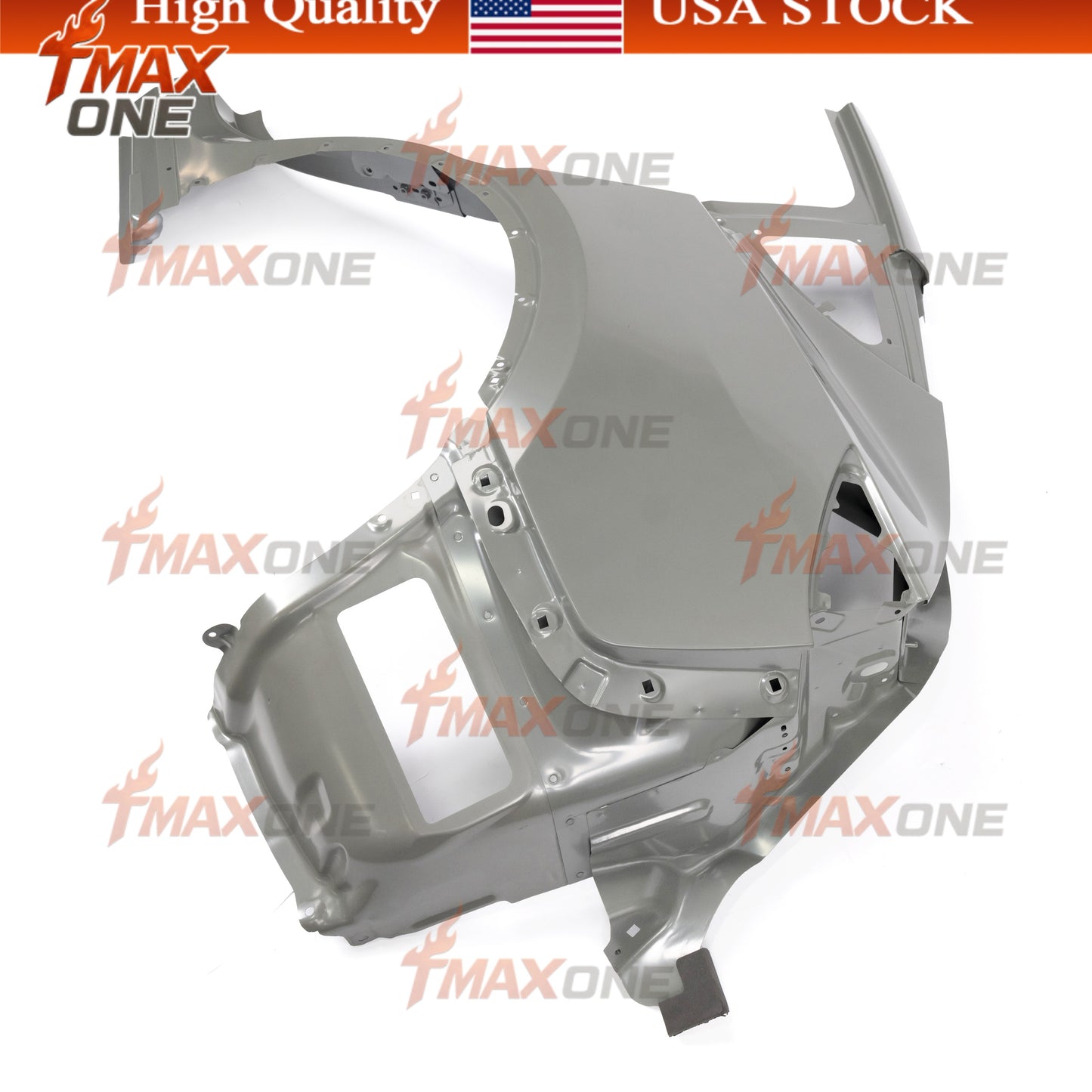 Tmaxone Rear Quarter Outer Assembly Left Driver Side for Tesla Model Y 2020-2024 1549230-S0-A - Image 4