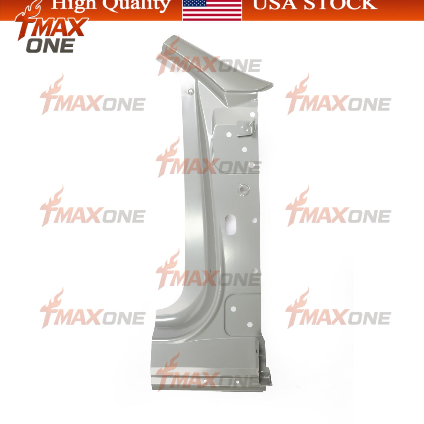 Tmaxone A Pillar Body Side Outer Assembly Right Passenger Side for Tesla Model Y 2020-2024 1549229-S0-A - Image 2