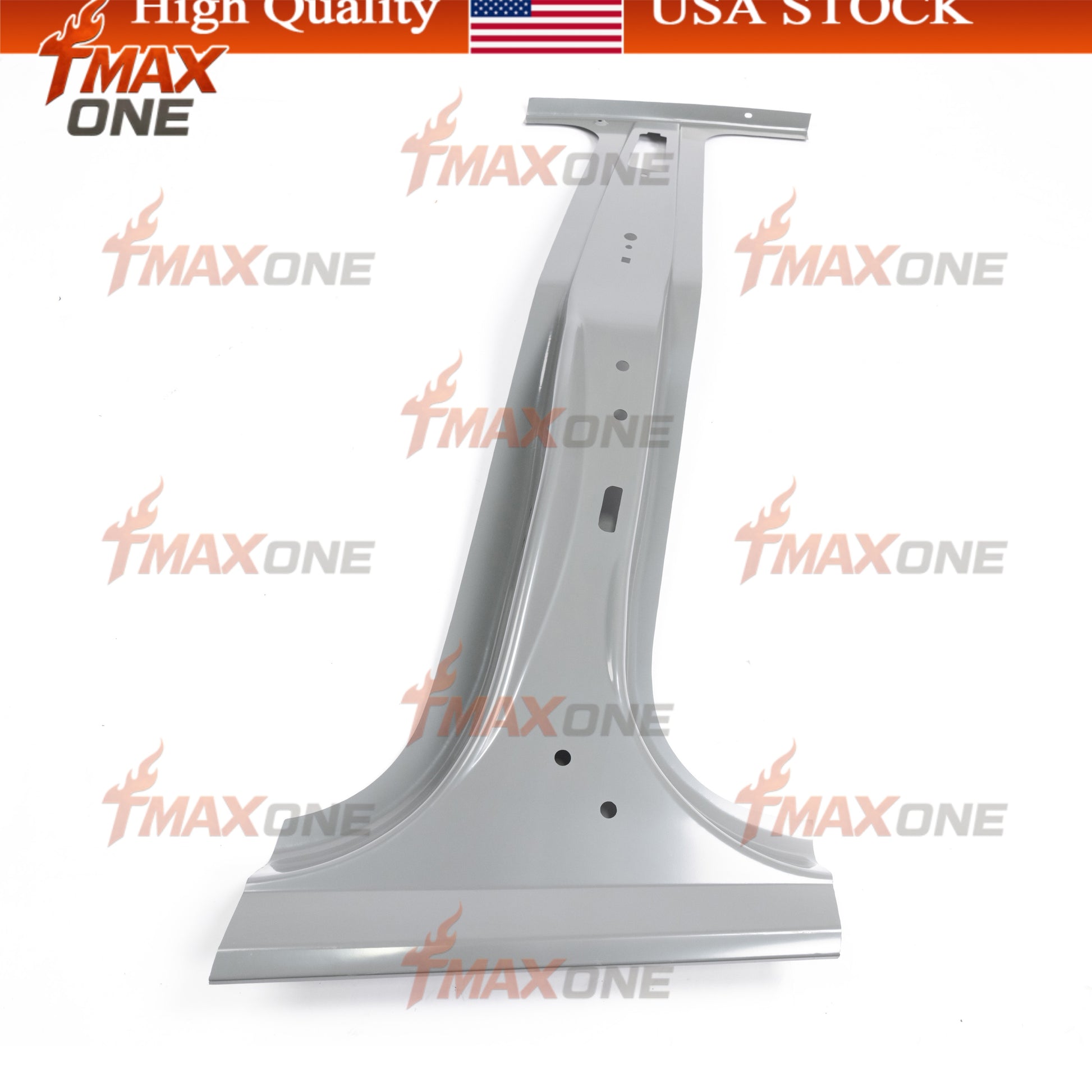 Tmaxone B Pillar Body Side Outer Assembly Left Driver Side for Tesla Model Y 2020-2024 1549228-S0-A - Image 2