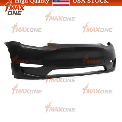 Tmaxone FRONT BUMPER FASCIA Without Sensor Holes for Tesla Model Y 2020-2024 1493736-S0-C - Image 2