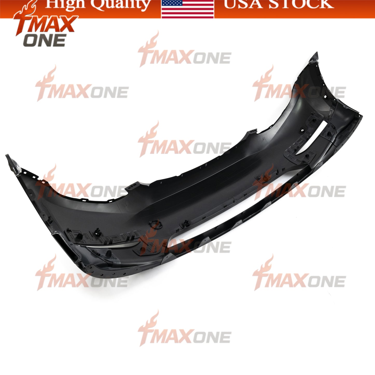 Tmaxone Front Bumper Fascia Unpainted with Parking Assist Brackets for Tesla Model Y 2020-2024 1493736-S0-A - Image 6