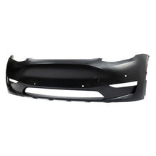 Front Bumper Fascia Unpainted with Parking Assist Brackets for Tesla Model Y 2020-2024 1493736-S0-A