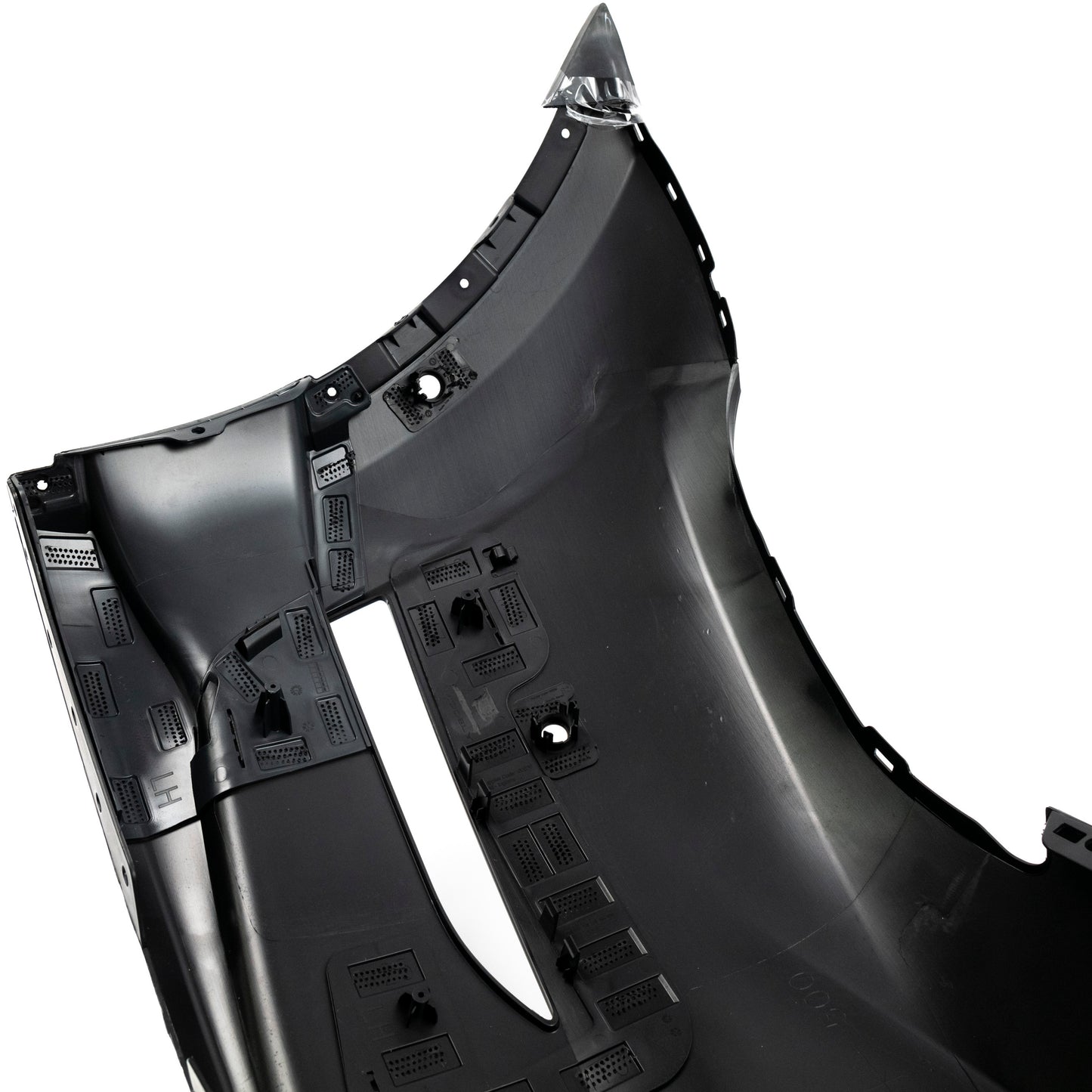 Front Bumper Fascia Unpainted with Parking Assist Brackets for Tesla Model Y 2020-2024 1493736-S0-A