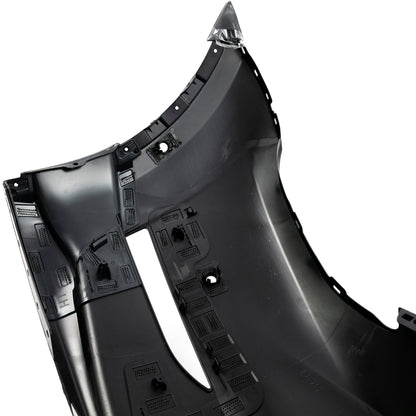 Front Bumper Fascia Unpainted with Parking Assist Brackets for Tesla Model Y 2020-2024 1493736-S0-A