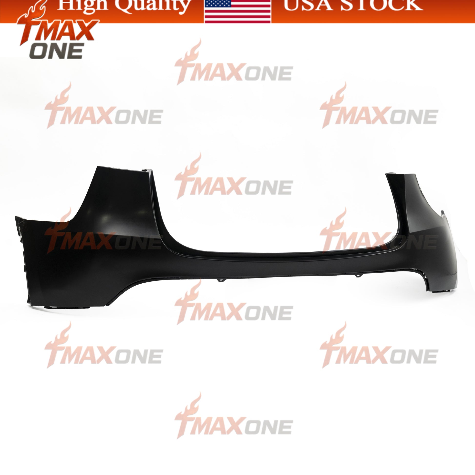Tmaxone Rear Bumper Fascia Unpainted Without Parking Assist Brackets for Tesla Model Y 2020-2024 1493735-S0-C - Image 2