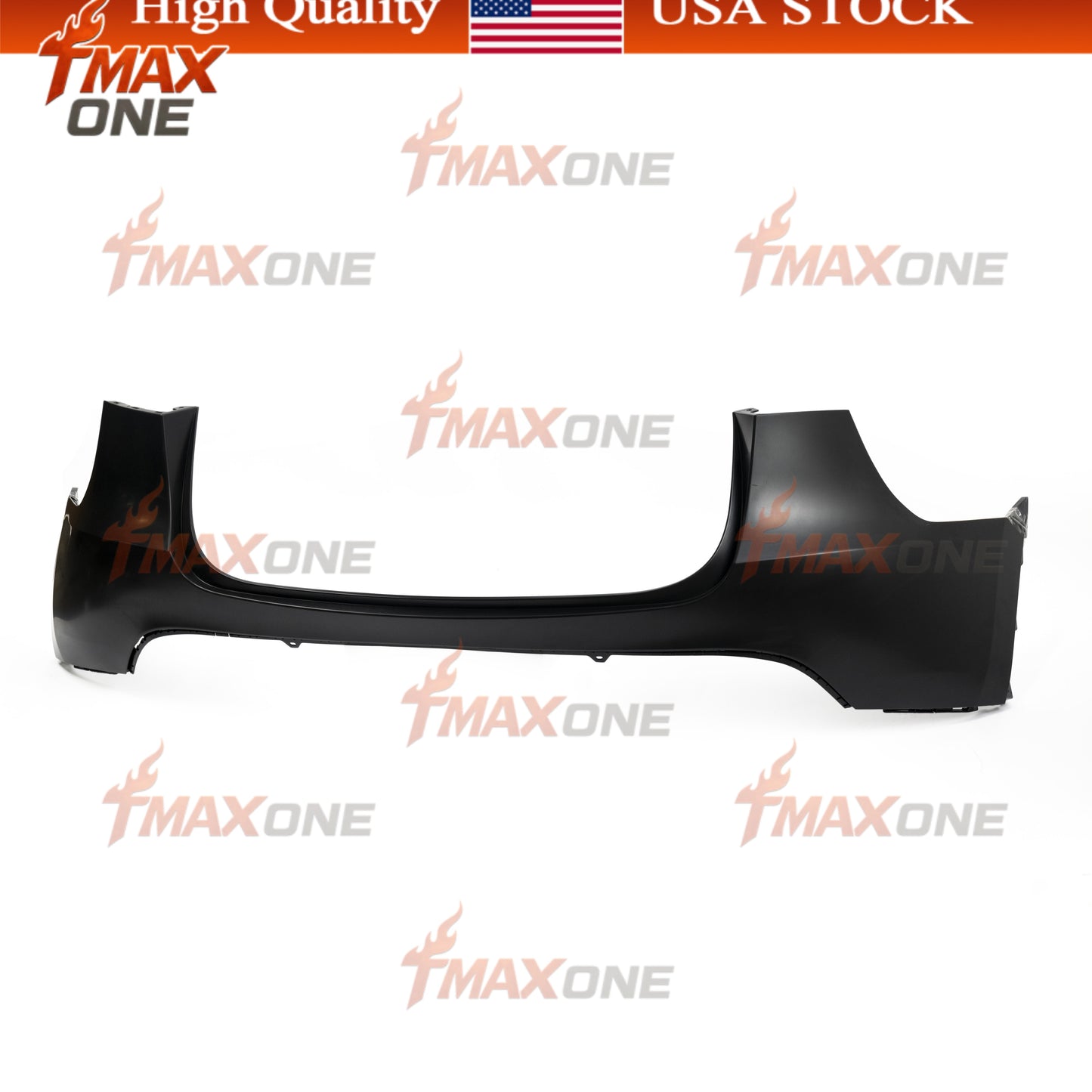 Tmaxone Rear Bumper Fascia Unpainted Without Parking Assist Brackets for Tesla Model Y 2020-2024 1493735-S0-C - Image 3