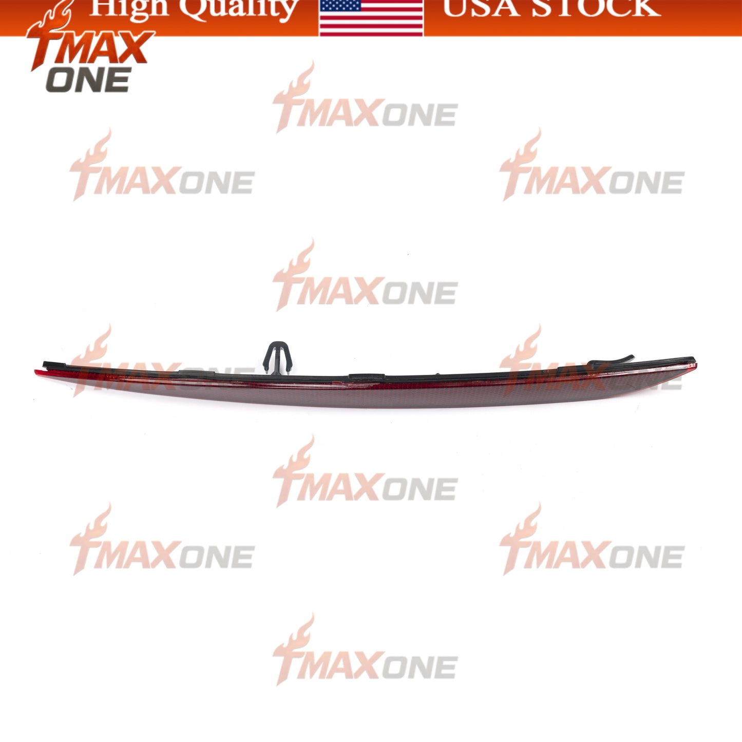 Tmaxone Rear Bumper Reflector Left Driver Side for Tesla Model Y 2020-2024 1495817-00-C 1800034-00-A - Image 2