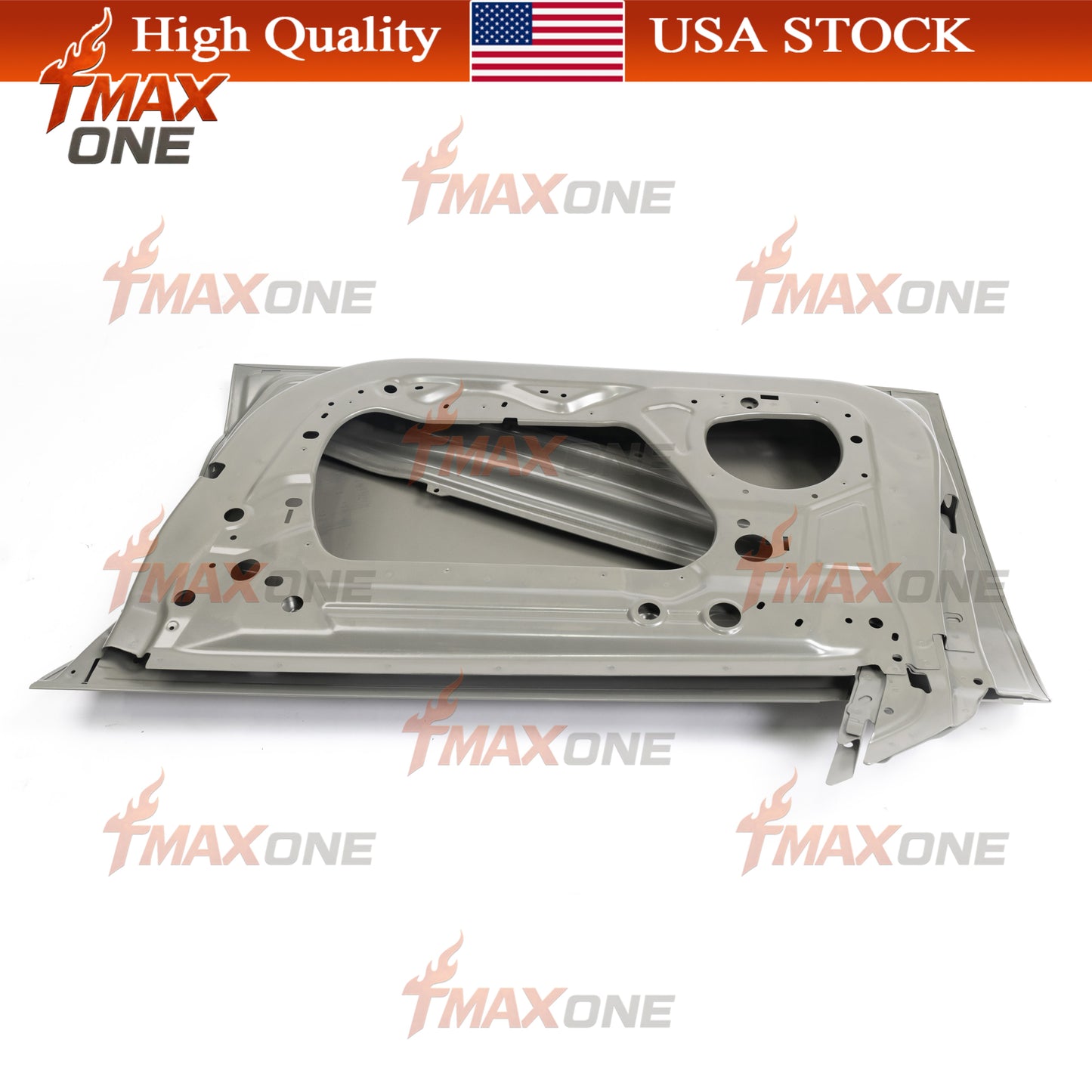 Tmaxone Front Right Passenger Side Door UNPAINTED for Tesla Model 3 2017-2023 1081420-E0-C - Image 4