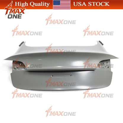 Tmaxone Trunk Assembly Lid Lift Gate Non Powered for Tesla Model 3 2017-2021 1081460-E0-D - Image 1