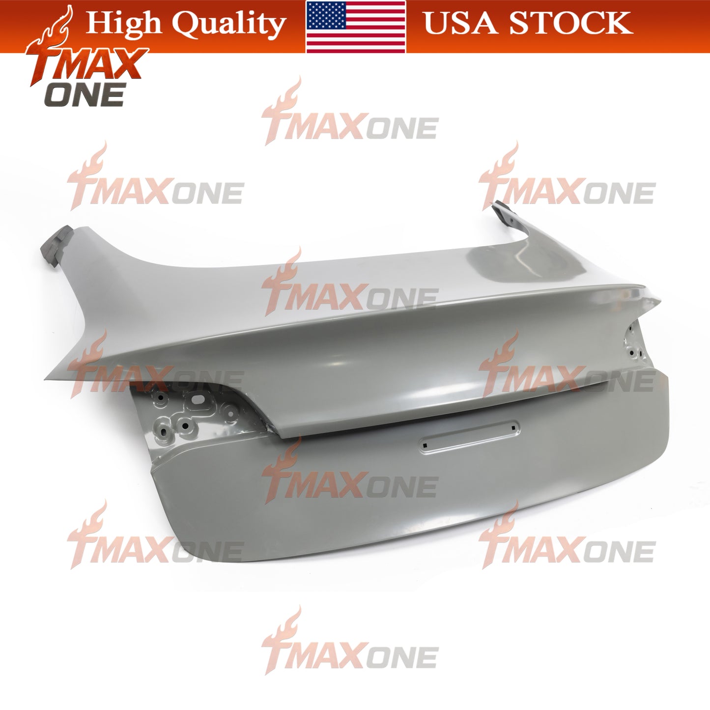 Tmaxone Trunk Assembly Lid Lift Gate Non Powered for Tesla Model 3 2017-2021 1081460-E0-D - Image 3