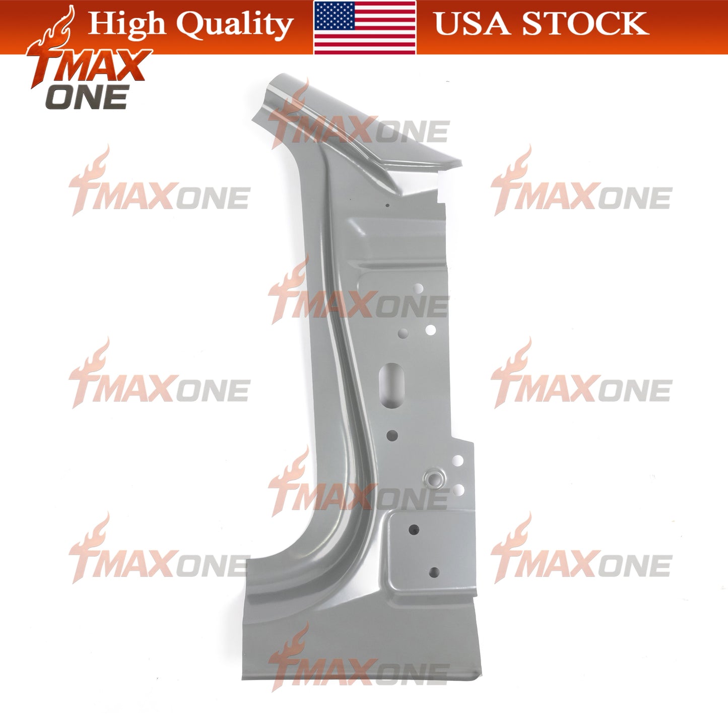 Tmaxone A Pillar Body Side Outer Assembly Right Passenger Side for Tesla Model 3 1073680-S0-B - Image 1