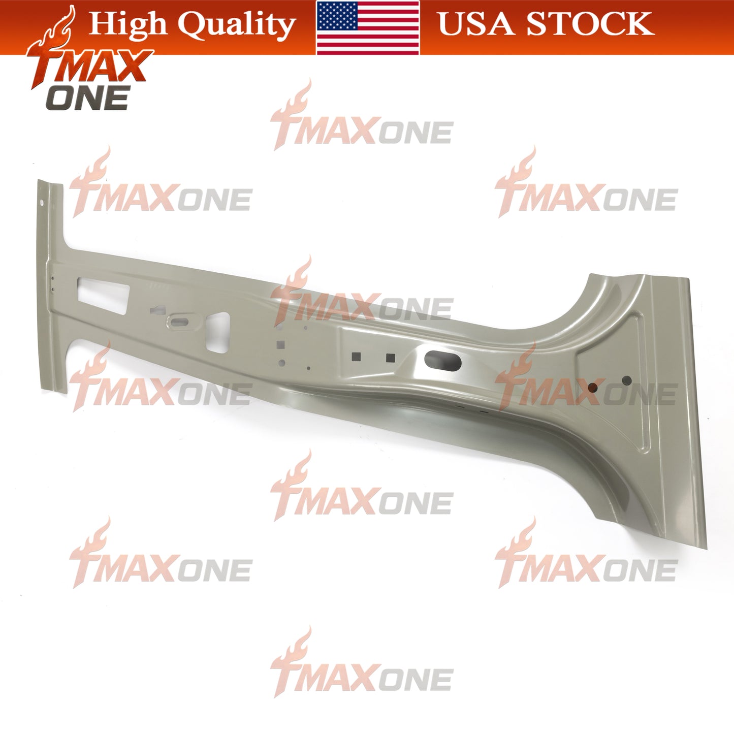Tmaxone B Pillar Body Side Outer Assembly Left Driver Side for Tesla Model 3 1504887-S0-B - Image 1