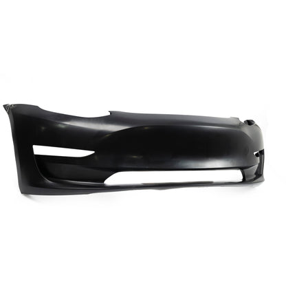 Front Bumper Fascia Unpainted Without Parking Assist Brackets for Tesla Model 3 2017-2023