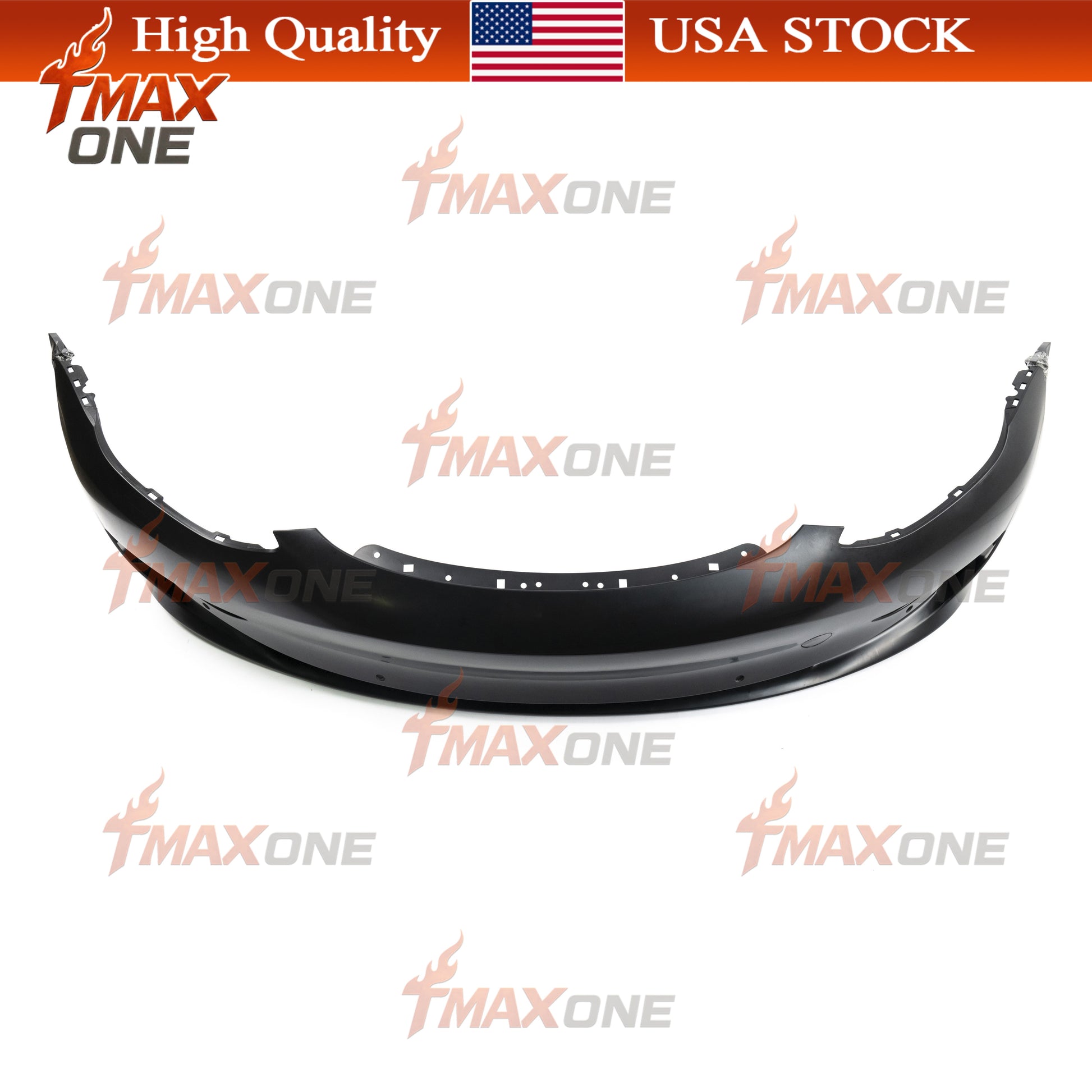 Tmaxone Front Bumper Fascia Unpainted with Parking Assist Brackets for Tesla Model 3 2017-2023 1916697-S0-A 1084168-S0-E - Image 5