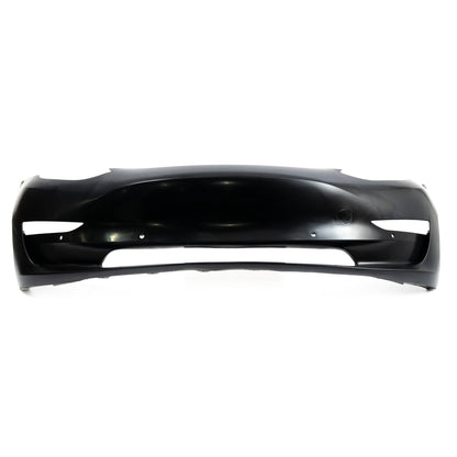 Front Bumper Fascia Unpainted with Parking Assist Brackets for Tesla Model 3 2017-2023 1916697-S0-A 1084168-S0-E