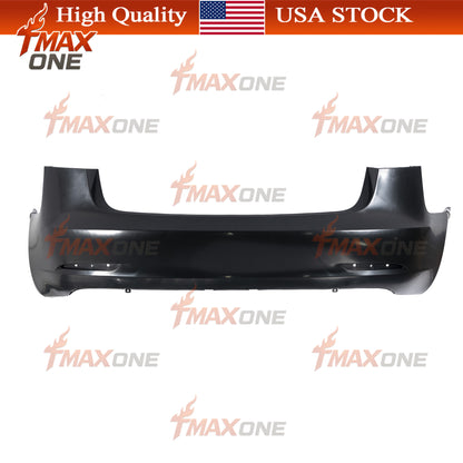 Tmaxone Rear Bumper Fascia Unpainted Without Parking Brackets for Tesla Model 3 2017-2023 1083983-S0-I - Image 1