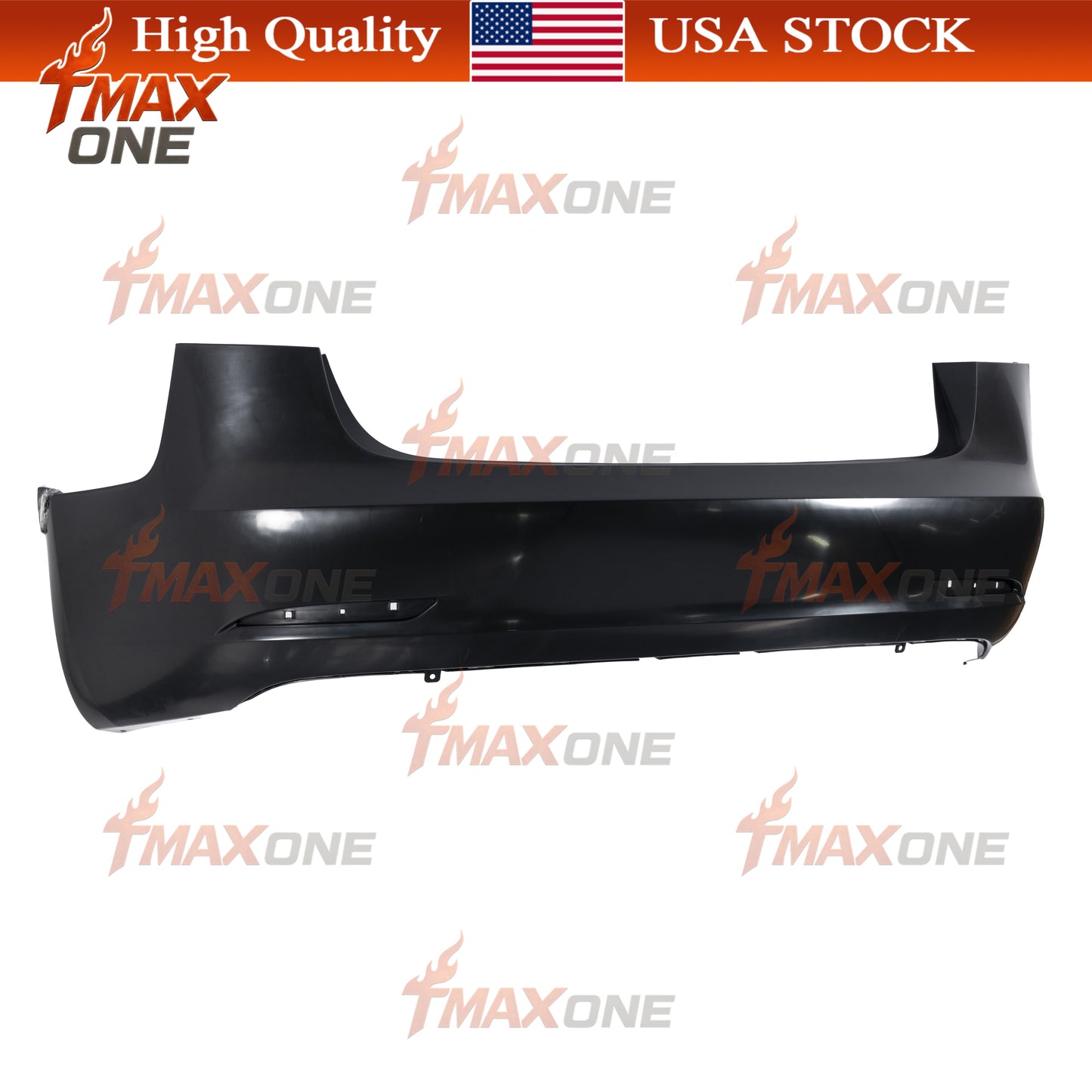 Tmaxone Rear Bumper Fascia Unpainted Without Parking Brackets for Tesla Model 3 2017-2023 1083983-S0-I - Image 3