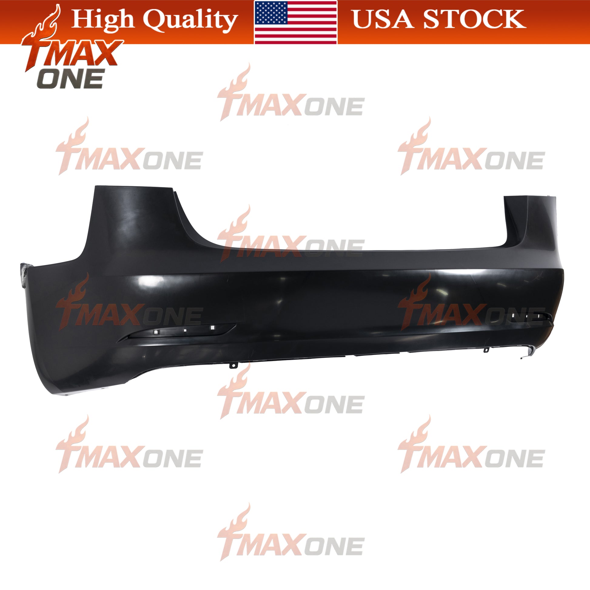 Tmaxone Rear Bumper Fascia Unpainted Without Parking Brackets for Tesla Model 3 2017-2023 1083983-S0-I - Image 3