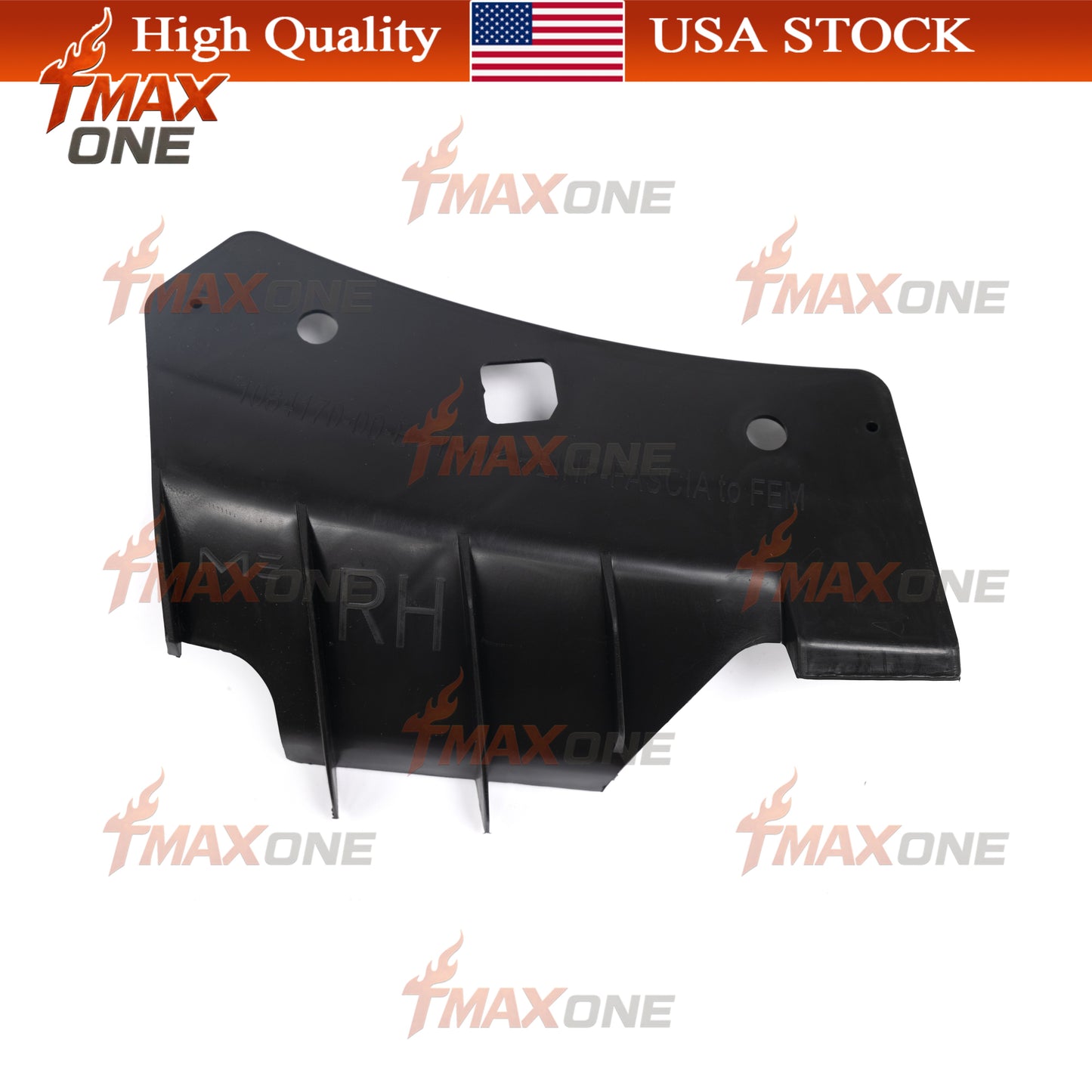 Tmaxone Front Bumper Bracket Right Passenger Side for Tesla Model 3 2017-2023 1084170-00-B - Image 1