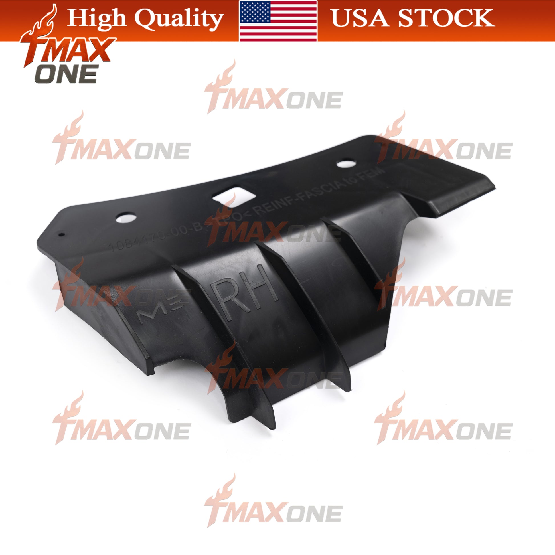 Tmaxone Front Bumper Bracket Right Passenger Side for Tesla Model 3 2017-2023 1084170-00-B - Image 2