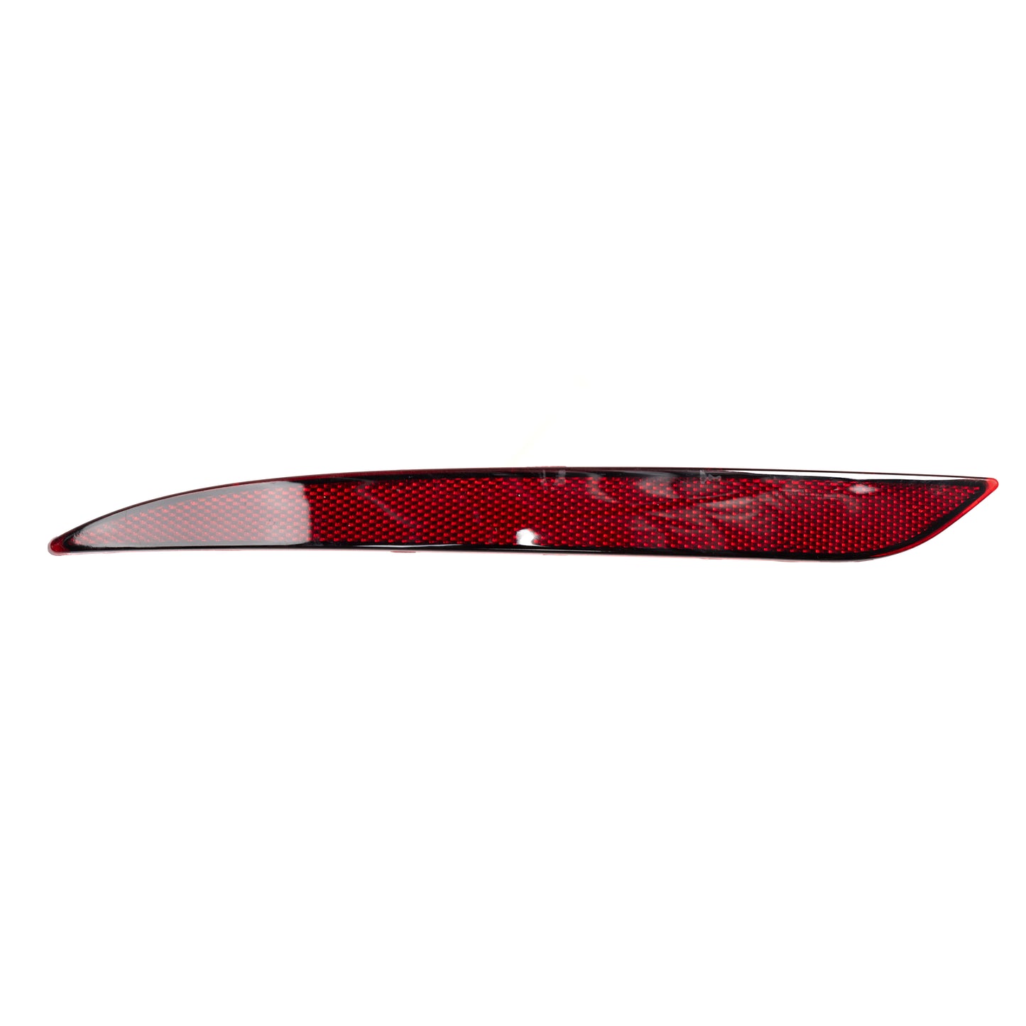 Rear Bumper Reflector Light Red Lens Left Driver Side for Tesla Model 3 2017-2023 1077406-00-F