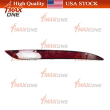 Tmaxone Rear Bumper Reflector Light Red Lens Right Passenger Side for Tesla Model 3 2017-2023 1077407-00-F - Image 1