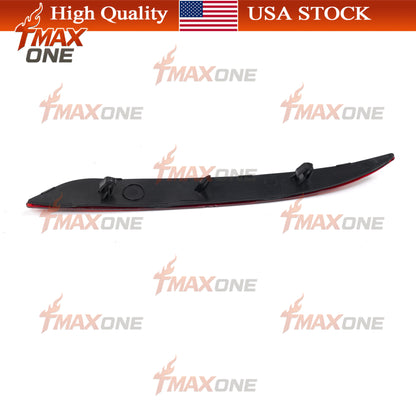 Tmaxone Rear Bumper Reflector Light Red Lens Right Passenger Side for Tesla Model 3 2017-2023 1077407-00-F - Image 3