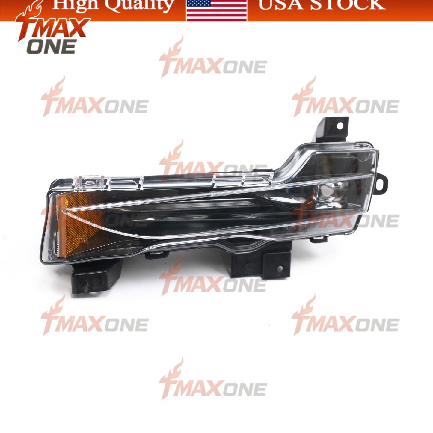 Tmaxone Front Fog Light Left Driver Side for Tesla Model 3 2017-2023 / Model Y 2020-2024 1077391-00-F 1077389-00-F - Image 1