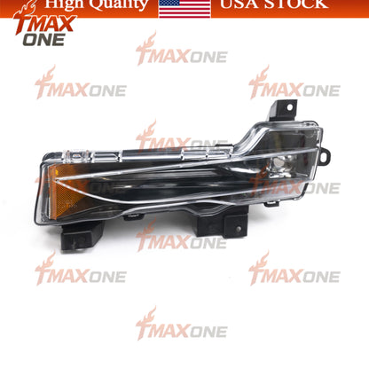 Tmaxone Front Fog Light Left Driver Side for Tesla Model 3 2017-2023 / Model Y 2020-2024 1077391-00-F 1077389-00-F - Image 1