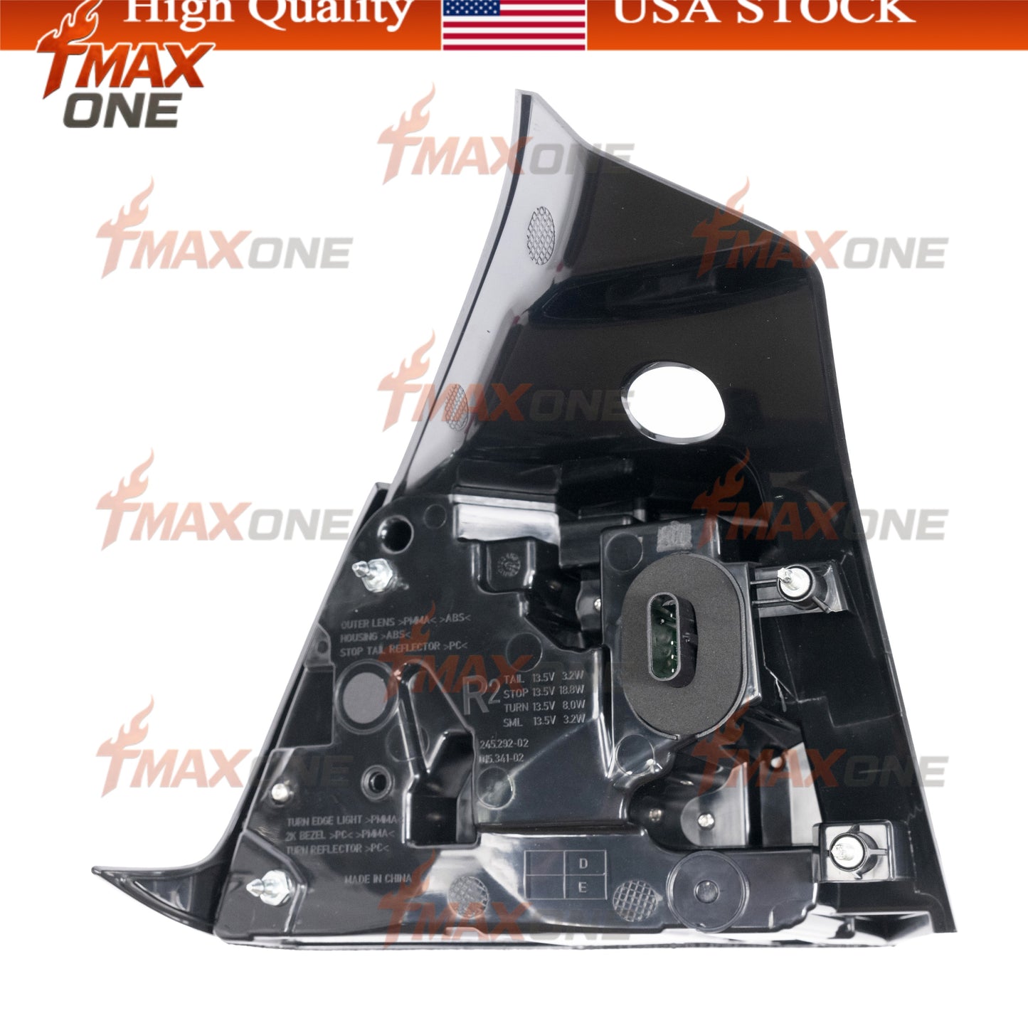 Tmaxone Tail Lamp Assembly Rear Bodyside Right Passenger Side for Tesla Model 3/Y 1502087-00-D 1077398-00-H - Image 4