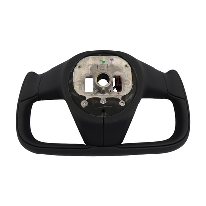 OEM Tesla Model S Model X Yoke Steering Wheel 1622612-00-H Plaid Mechanical Horn